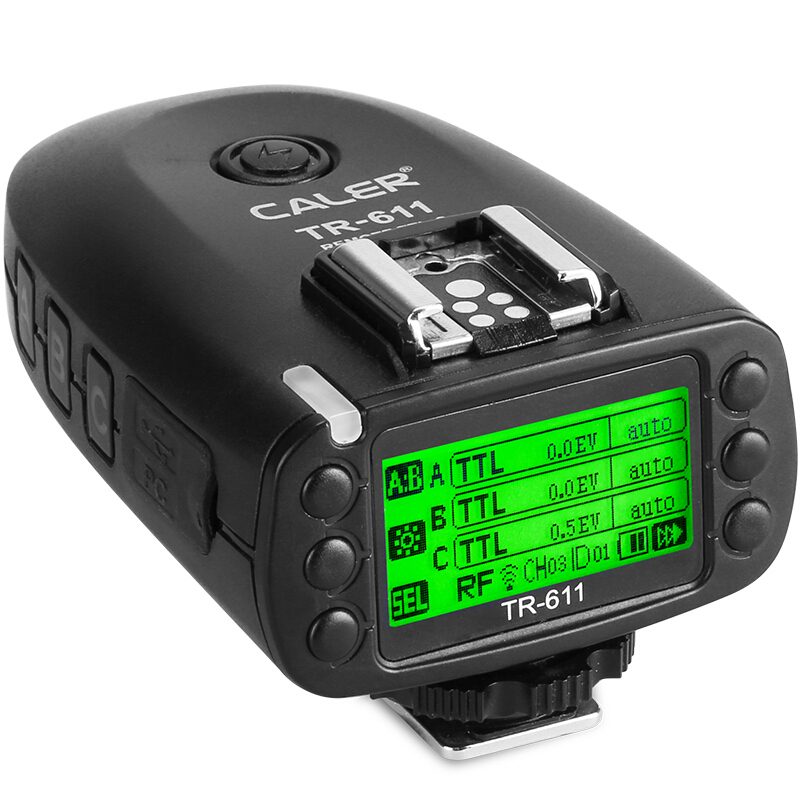 金贝TR-611C TTL高速引闪器 佳能专用 影室灯闪光灯触发器接收器