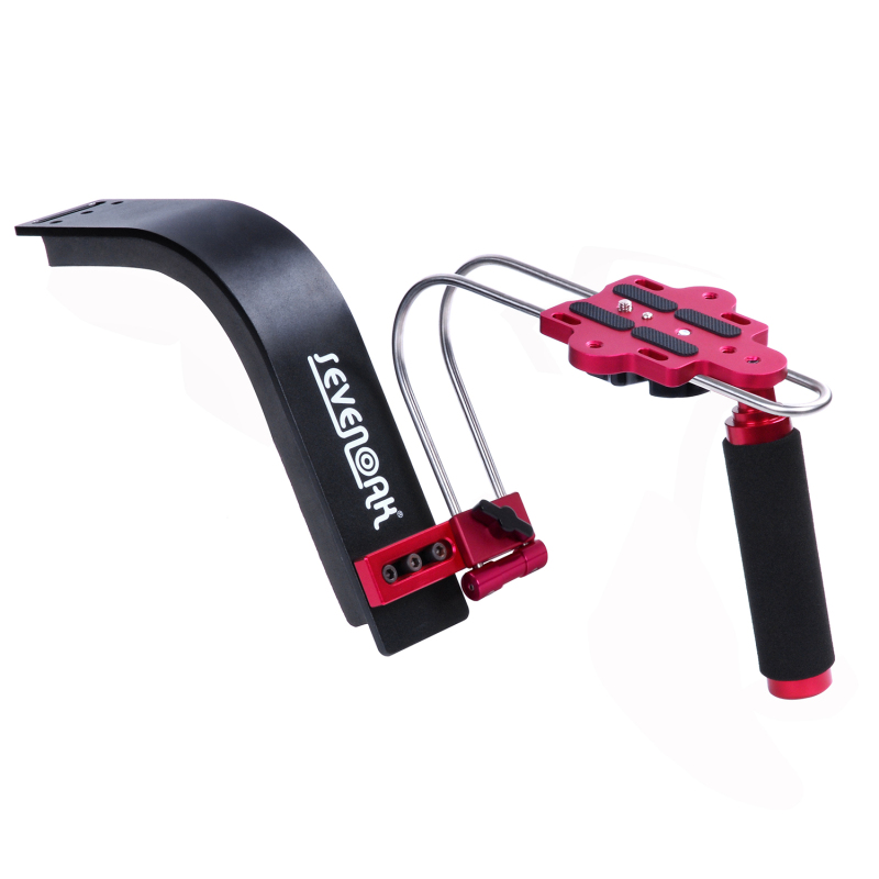 Sevenoak SK-R01手持小斯肩扛稳定器 单反摄影摄像肩托架5D2 5D3