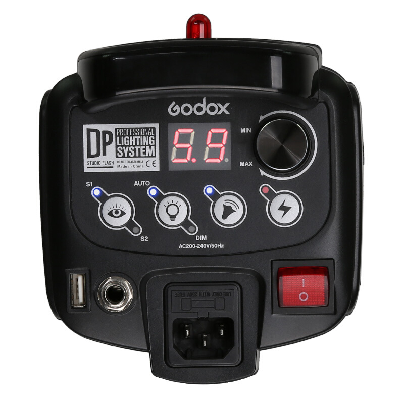 神牛(Godox)DP600W三灯 摄影灯套装影楼灯闪光灯 数码照摄相机配件