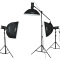 神牛(Godox)DP400W三灯 人像摄影棚套装 棚拍影室灯 摄影灯闪光灯摄影器材灯具套装