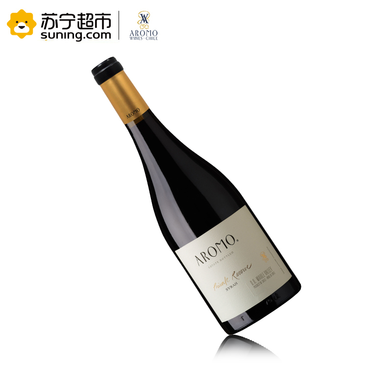 智利原瓶进口 安第斯阳光酒园 (Aromo) 特选系列西拉干红葡萄酒 750ml