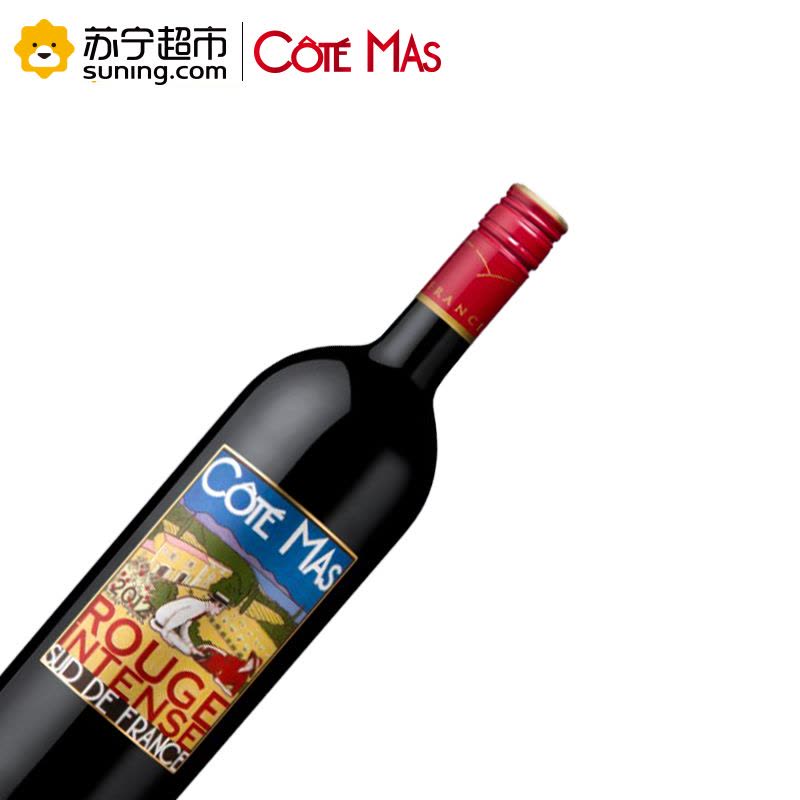 法国原瓶进口 乡野绅士 (Cote Mas) 干红葡萄酒整箱装 750ml*6图片