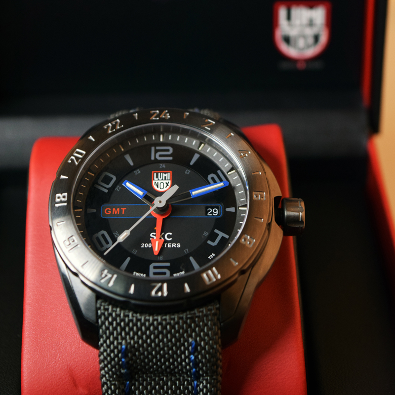 雷美诺时(Luminox)手表 瑞士军表太空系列防水自发夜光运动男表A.5121.GN