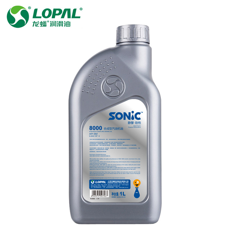 龙蟠 SONIC8000 SM 5W-30 合成汽油机油正品行货汽车润滑油 1L