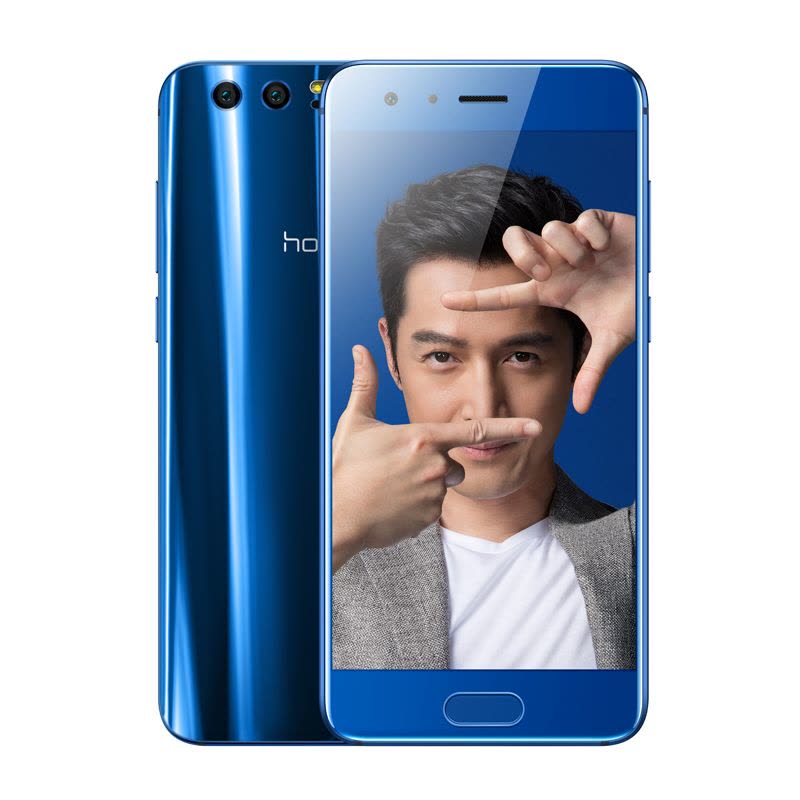 华为/荣耀(honor)9全网通 高配版 6GB+64GB 魅海蓝 移动联通电信4G全面屏手机 双卡双待图片