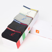 【苏宁自营】意大利袋鼠天然精梳棉运动男袜31171US