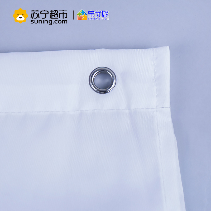 宝优妮加厚防霉防水浴室浴帘布 DQ-YL21-3 大树 宽180*高180cm