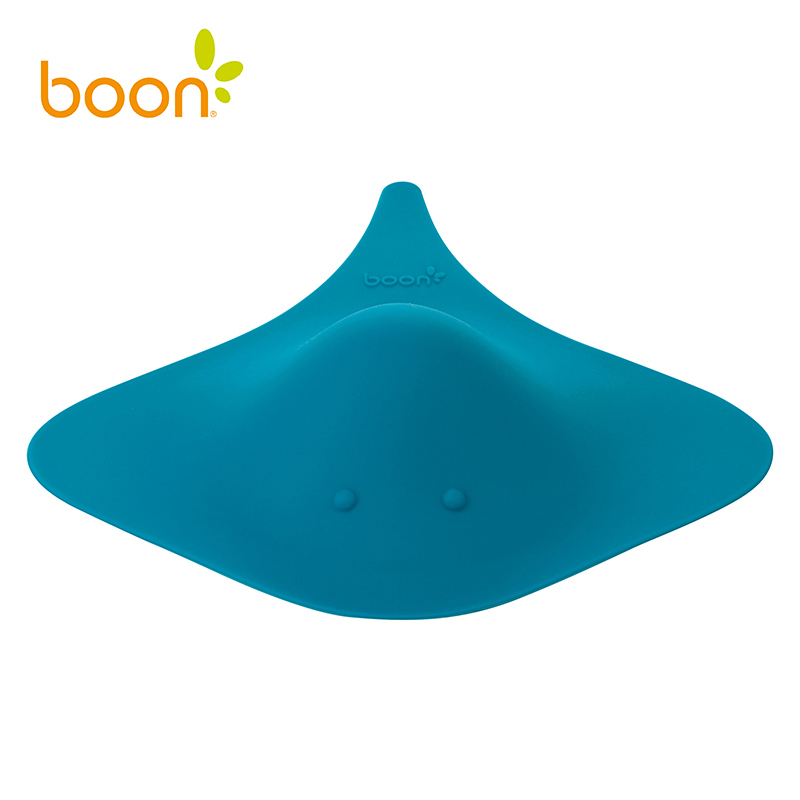 Boon啵儿 鳐鱼浴缸排水塞(蓝色)Silicone+LDPE材质 18岁以下