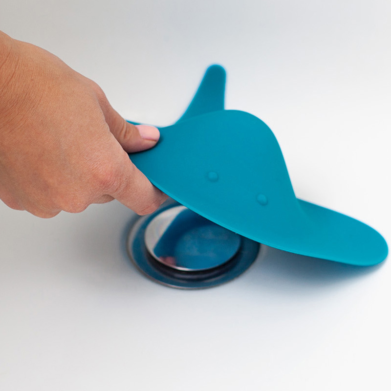 Boon啵儿 鳐鱼浴缸排水塞(蓝色)Silicone+LDPE材质 18岁以下