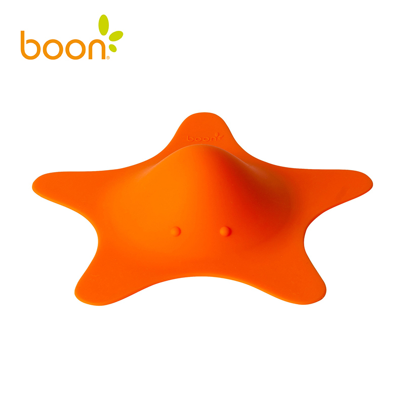 Boon啵儿 海星浴缸排水塞(桔色)