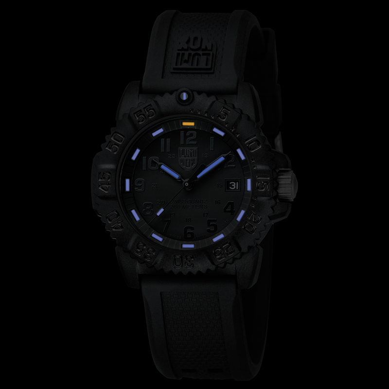 雷美诺时(Luminox)手表 瑞士军表海系列防水自发夜光运动男表A.7051.BO