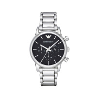 阿玛尼（Emporio Armani)手表 钢制表带男士休闲时尚石英腕表 AR1853