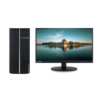联想(lenovo)510A-15 商用办公家用娱乐台式机电脑+21.5英寸双超液晶 七代I3-7100 4G 1T