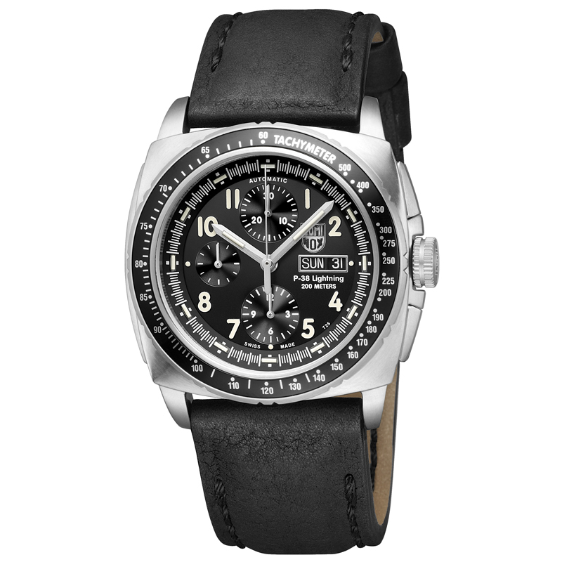 雷美诺时(Luminox)手表 瑞士军表航空系列自动上链机械防水自发夜光运动男表A.9461