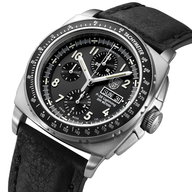 雷美诺时(Luminox)手表 瑞士军表航空系列自动上链机械防水自发夜光运动男表A.9461