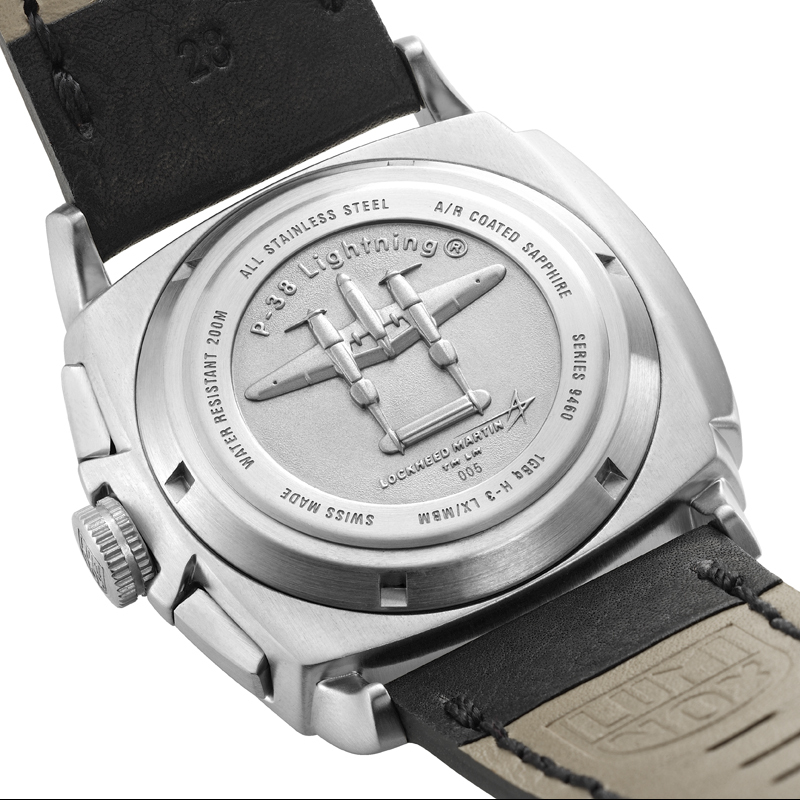 雷美诺时(Luminox)手表 瑞士军表航空系列自动上链机械防水自发夜光运动男表A.9461