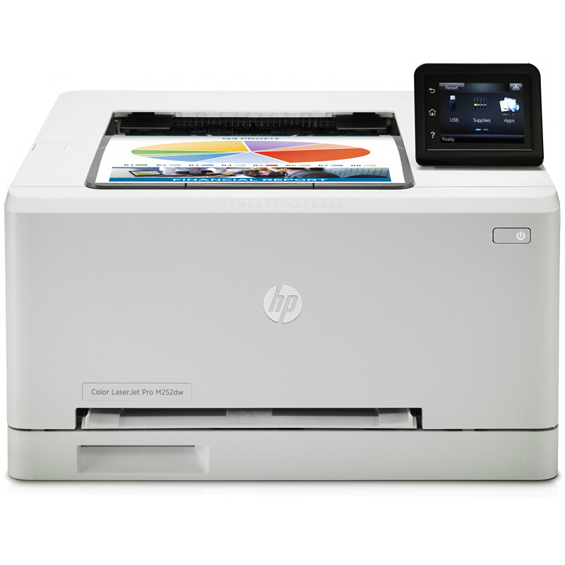 惠普(HP)Color LaserJet Pro M252dw彩色激光打印机