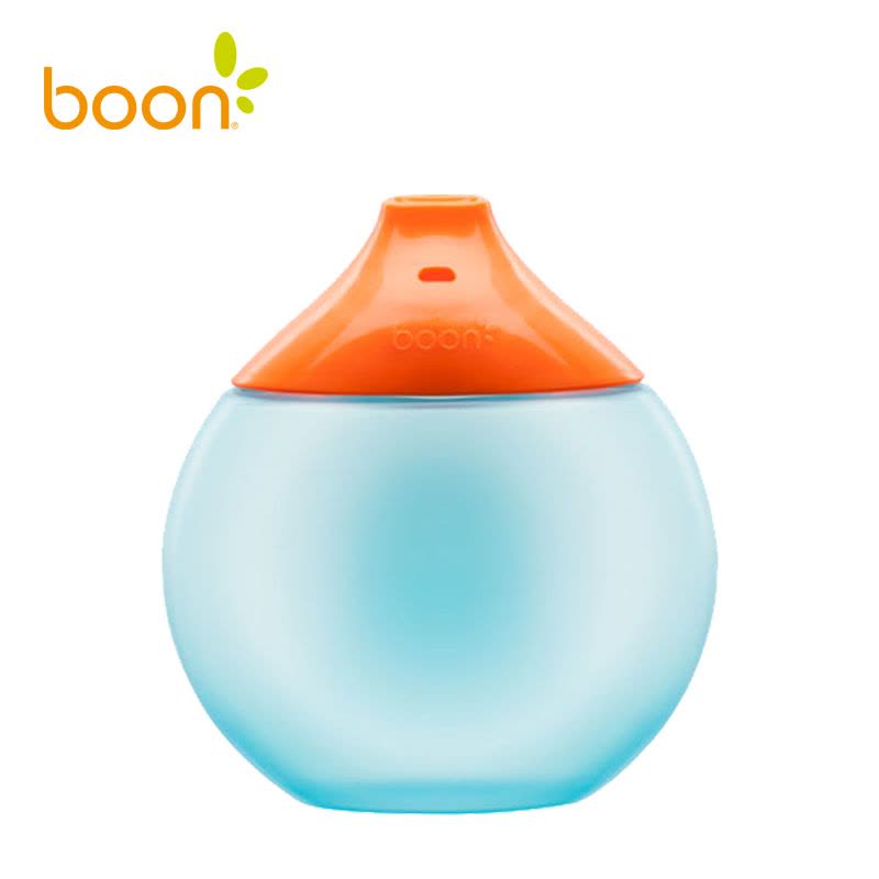 Boon啵儿环形鸭嘴学饮杯 蓝色/橙色图片