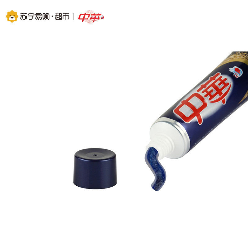 中华 金纯魔丽迅白冰晶双重薄荷味 牙膏 170g(支)