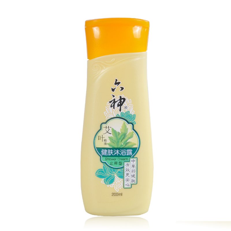 六神 止痒型 艾叶健肤沐浴露 200ml(瓶)