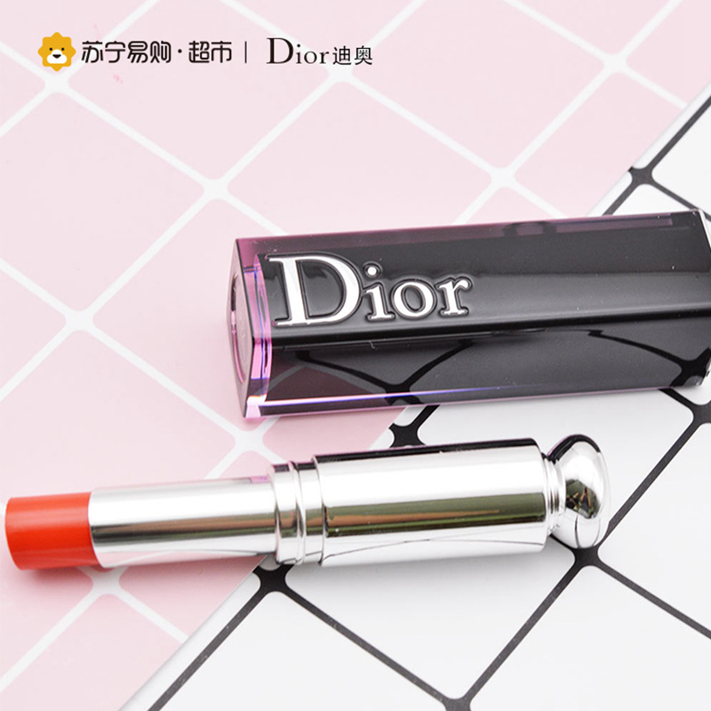 [苏宁超市]Dior 迪奥 魅惑釉唇膏(744) 3.2g 法国进口