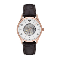 阿玛尼（ARMANI）手表全自动机械男表时尚休闲男士手表机械表 AR1920 手表