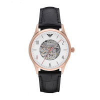 阿玛尼（ARMANI）手表全自动机械男表时尚休闲男士手表机械表 AR1924 手表