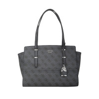 Guess盖尔斯 LOGO印花锁头挂坠装饰女士单肩包 HWSB6421080