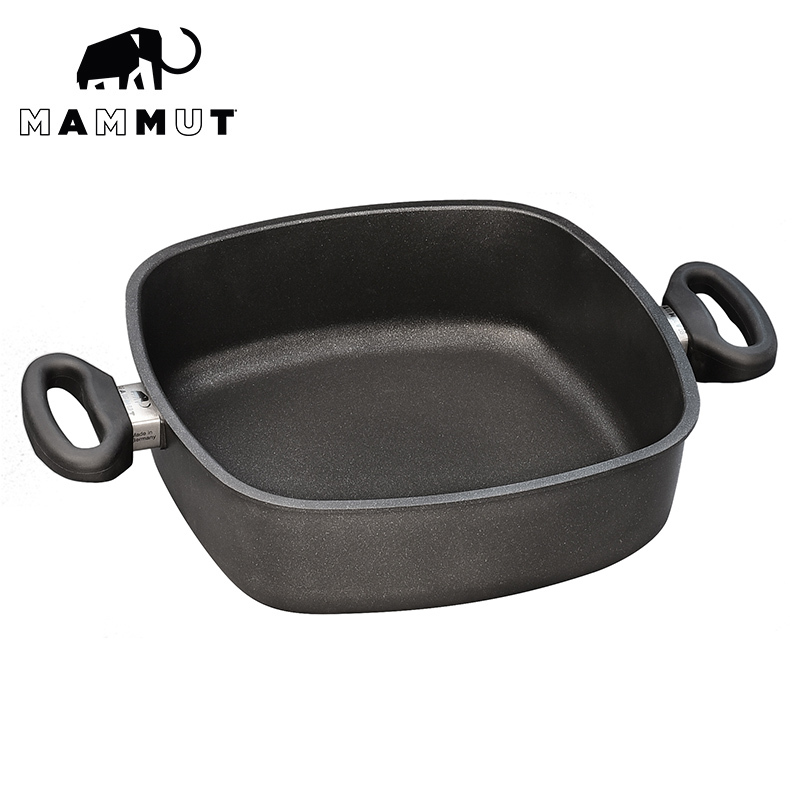 MAMMUT 德国进口 猛象不粘双把煎炒锅 多用锅26x26x8cm(电磁炉通用)