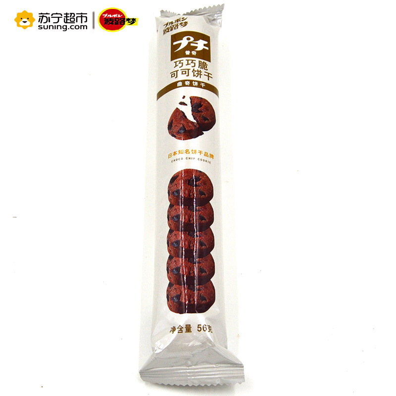 波路梦普奇巧巧脆可可饼干56G*6条/盒