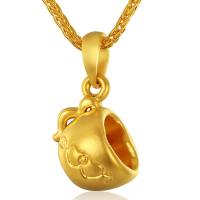 张万福珠宝 黄金爱你一辈子足金吊坠DS-3DBZ