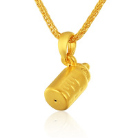 张万福珠宝 黄金奶瓶足金吊坠DS-3DNP