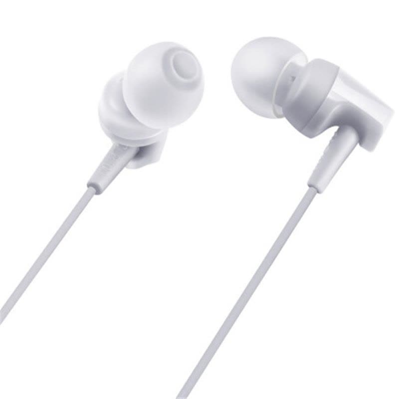 Audio Technica/铁三角 ATH-CLR100IS (白色) 入耳式线控通话耳机 智能手机专用耳麦图片