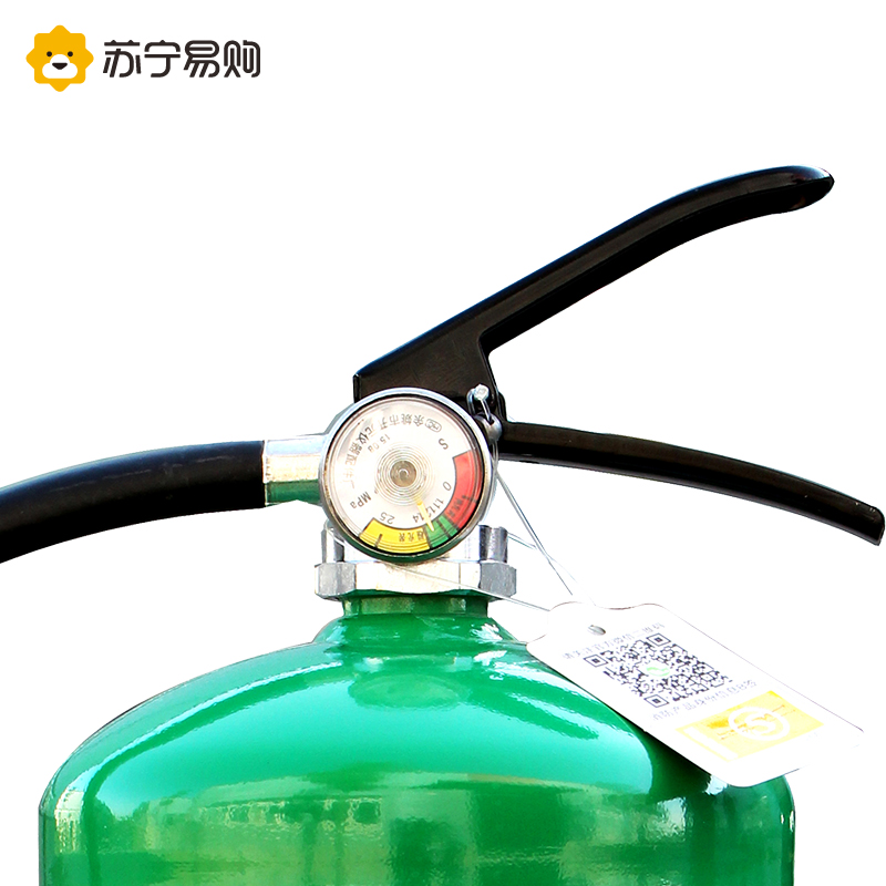 江荆 手提式水基型灭火器6升 车用家用及商用灭火器MPZ/6水系灭火器6L