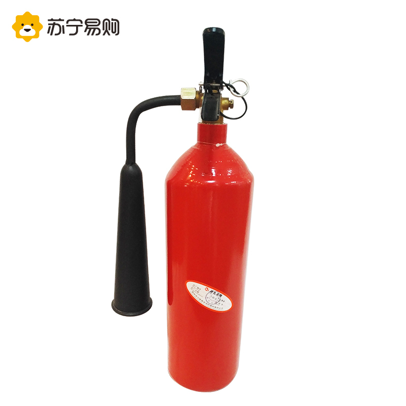 江荆 手提式二氧化碳灭火器灭火器2公斤 车用灭火器2kg 机房精密仪器灭火器MT/2 灭火等级21BCE