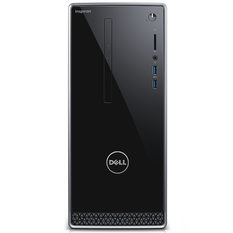 戴尔(DELL)Inspiron 3650-R6308B台式电脑主机(I3-6100 4GB 500GB)