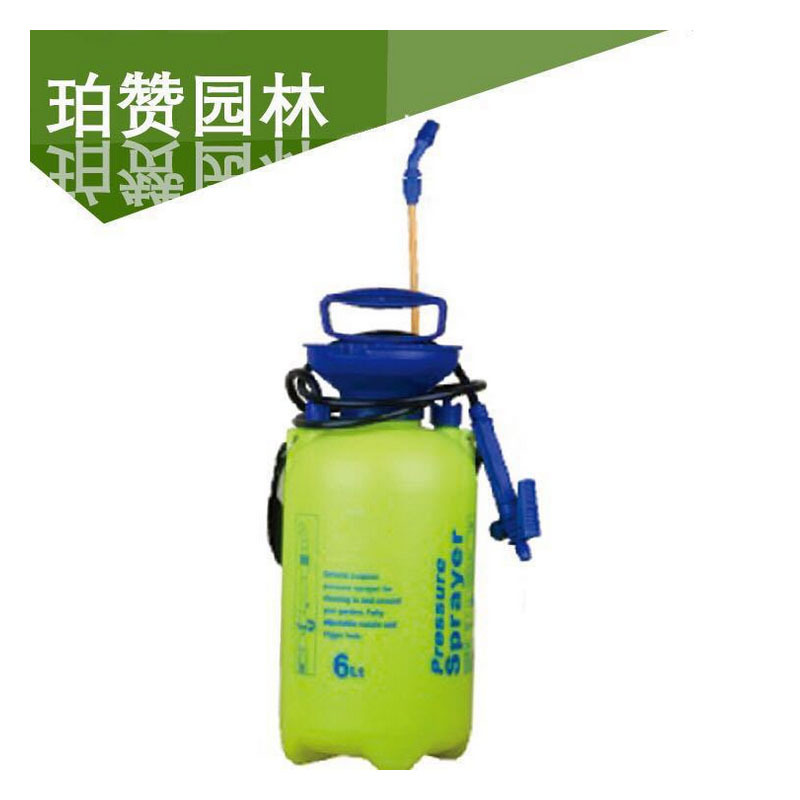 珀赞园林 气压式浇花喷壶 浇花洒水壶 园艺用品喷水壶园艺工具 3L(个)
