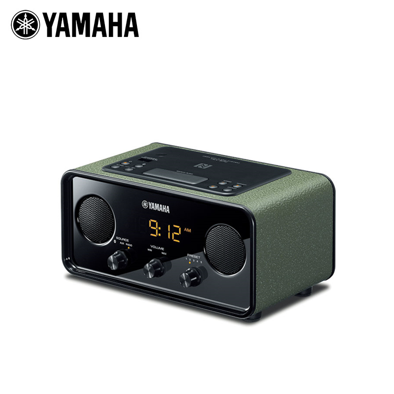 雅马哈(YAMAHA) 蓝牙台式音响底座笔记本苹果台式音箱 TSX-B72 墨绿色