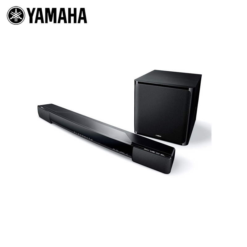雅马哈(Yamaha)YAS-203 家庭影院音箱 回音壁条形电视音响 蓝牙音箱 无线低音炮 黑色