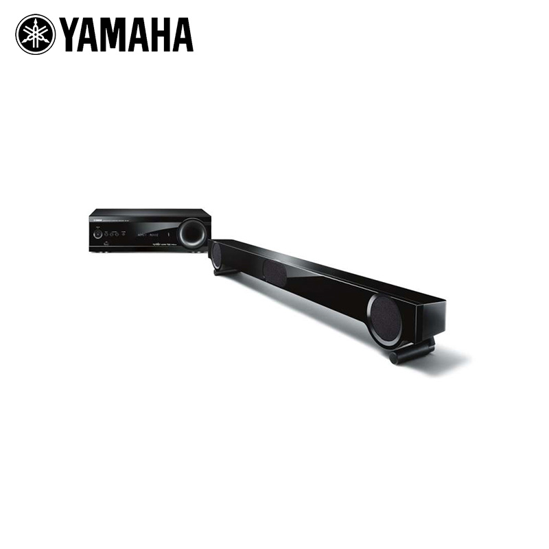 雅马哈(Yamaha)YHT-401 5.1声道 家庭影院 回音壁电视音响 HDMI/可拓展7.1声道套装 黑色