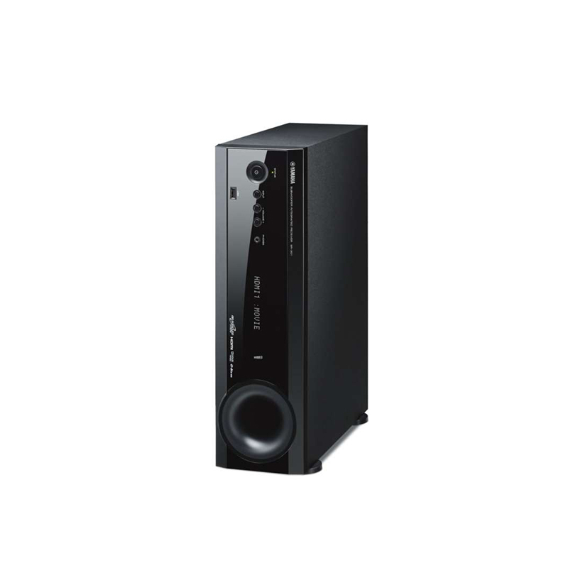 雅马哈(Yamaha)YHT-401 5.1声道 家庭影院 回音壁电视音响 HDMI/可拓展7.1声道套装 黑色
