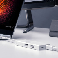 小米 mi 笔记本USB-C至Mini DisplayPort多功能 转换器usb转接器USB3.0 4K/60Hz