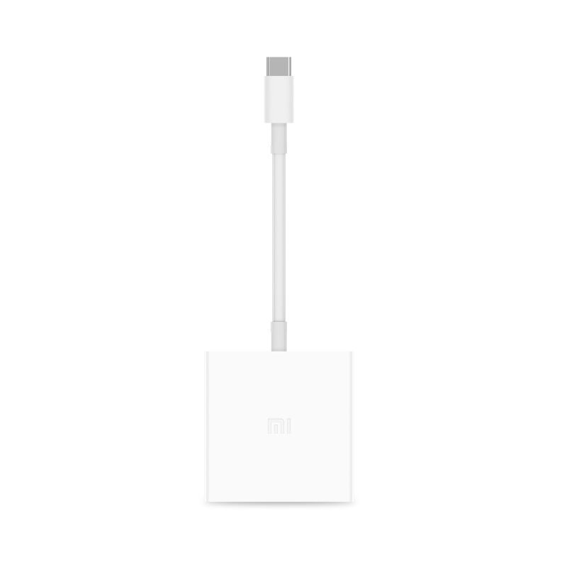 小米 MI 笔记本USB-C至HDMI多功能转接器 转换器 支持USB3.0高速输出 USB3.1,5Gbp高速数据接口高清大图