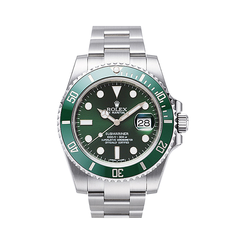 瑞士原装正品rolex劳力士绿水鬼男表机械表116610lv