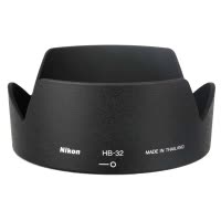 尼康(Nikon) HB-32 原装遮光罩 适用于67mm口径 尼康18-105/18-140单反镜头