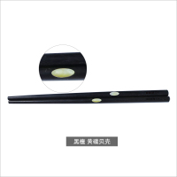 玉米（corn） 儿童练习筷 黑檀黄碟贝壳1双 创意贝壳木质训练筷 宝宝学习筷子 家用餐具筷子 实木筷子