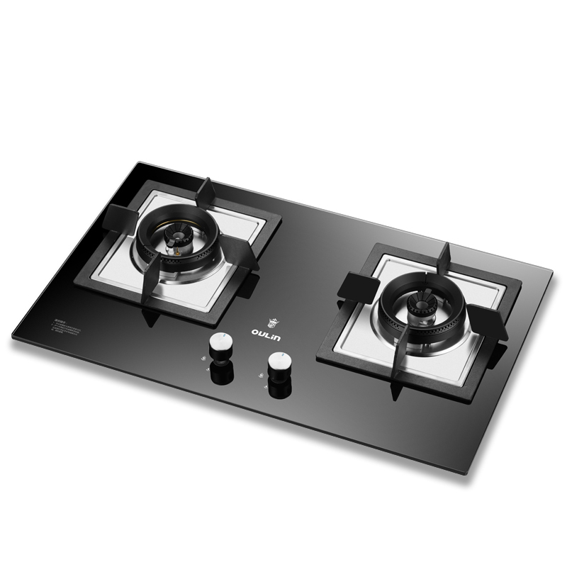 oulin/欧琳厨房电器抽油烟机18立方套装侧吸油烟机f31 燃气灶s501b大