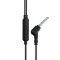 BYZ SM589 入耳式耳塞式金属低音炮有线控耳机oppo小米vivo通用重低音耳塞 黑色