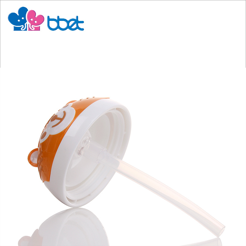 巴比象Tritan乖乖虎水杯 橙色 BX-0889