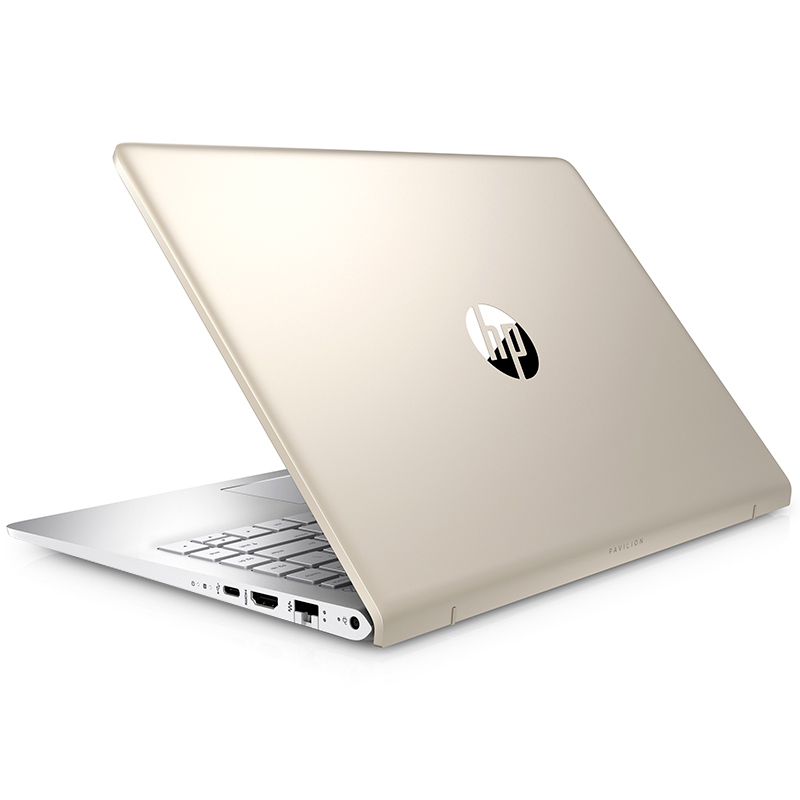 惠普(HP)Pavilion 14-bf041TX 14.0笔记本电脑(i5-7200U 4G 500G+128G 金)